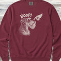 Schnauzer BOOP! Sweatshirt - Crimson