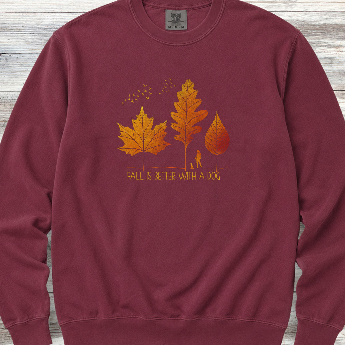 Fall Is Better Sweatshirt - Crimson