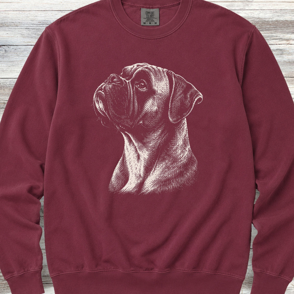 Boxer Loyalty Sweatshirt - Crimson