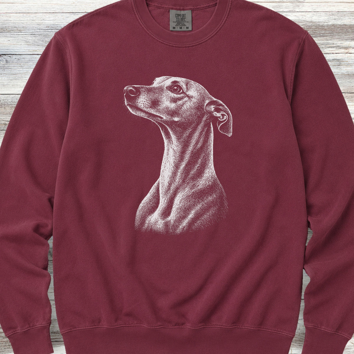 Whippet Loyalty Sweatshirt - Crimson