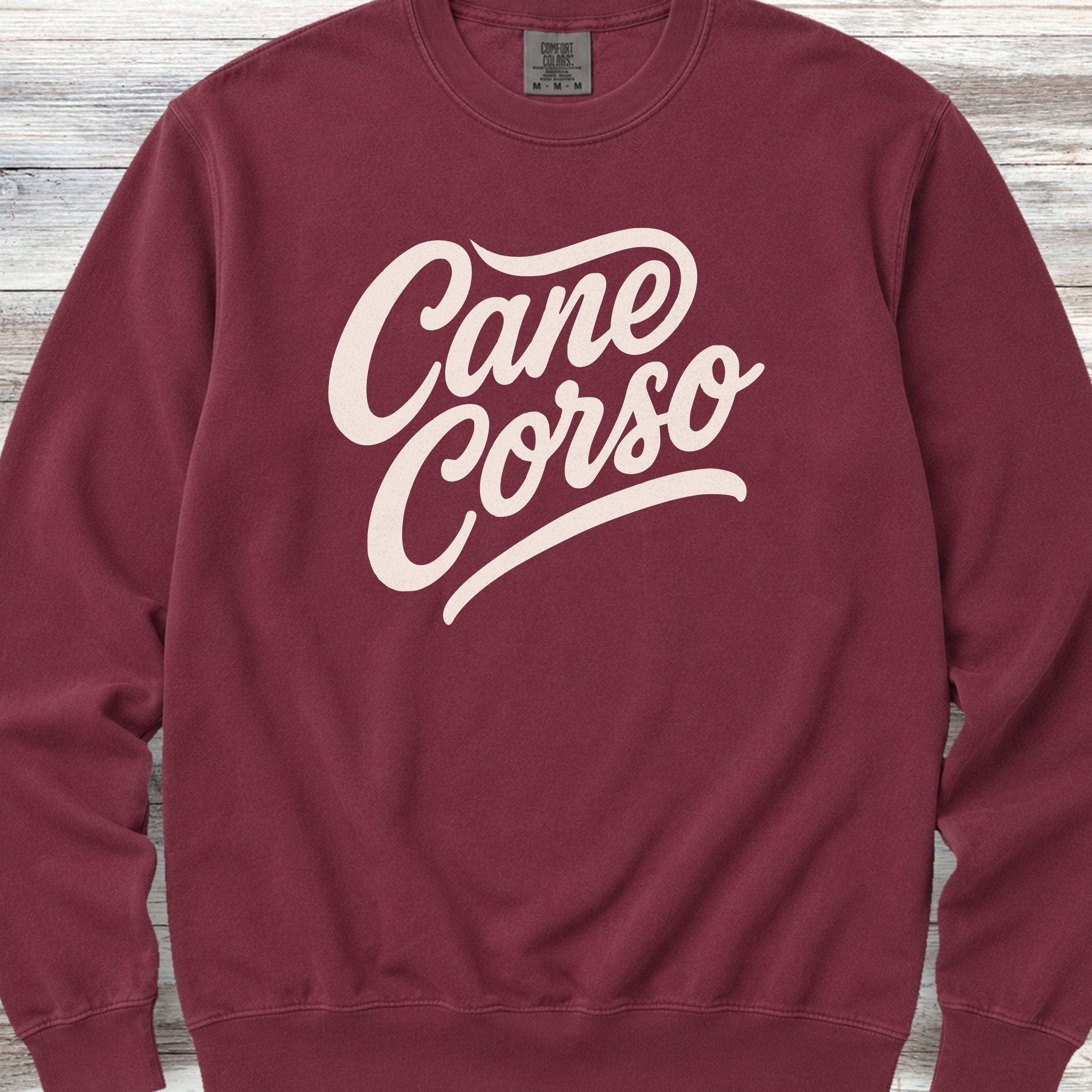 Cane Corso Team Sweatshirt - Crimson