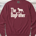 Cane Corso Dog Father Sweatshirt - Crimson