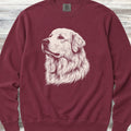 Great Pyrenees Loyalty Sweatshirt - Crimson