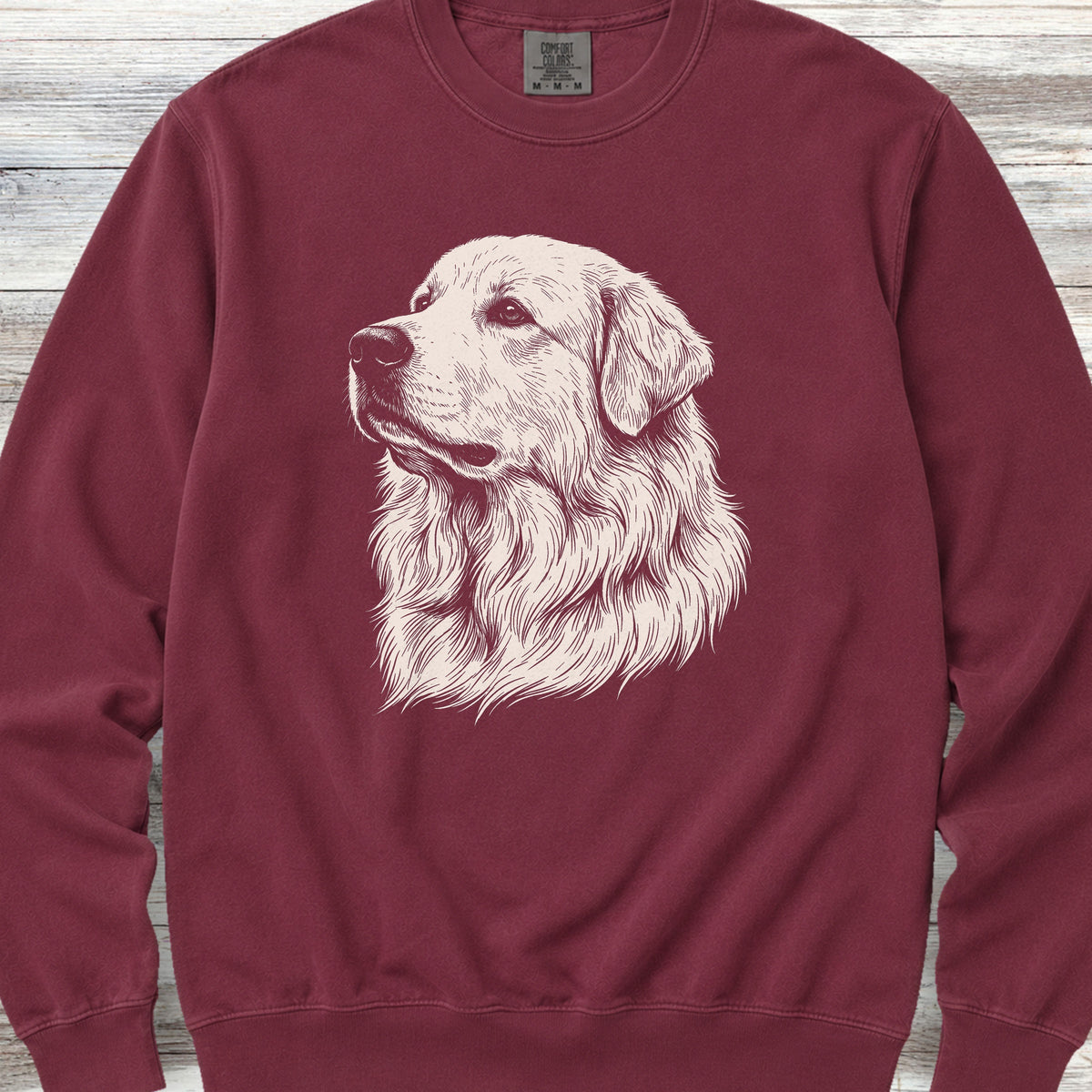 Great Pyrenees Loyalty Sweatshirt - Crimson