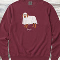 Vizsla Boo Sweatshirt - Crimson