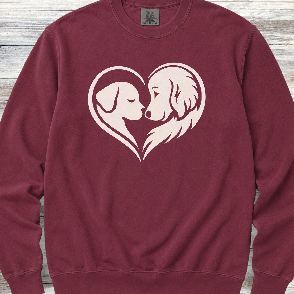 Dog Wear Studio Logo Sweatshirt - Crimson