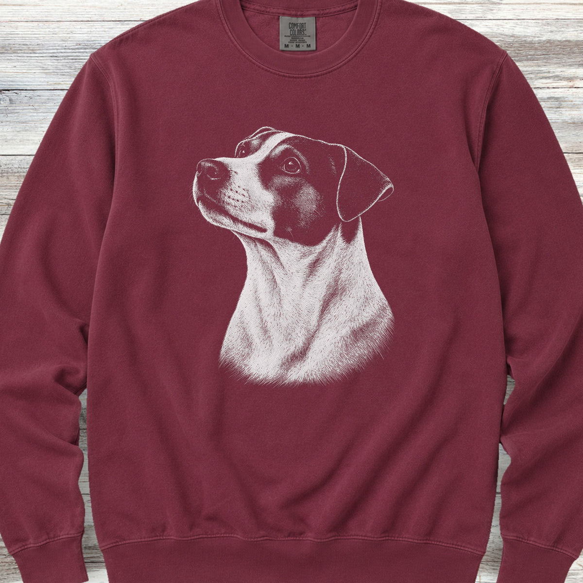 Jack Russell Loyalty Sweatshirt - Crimson