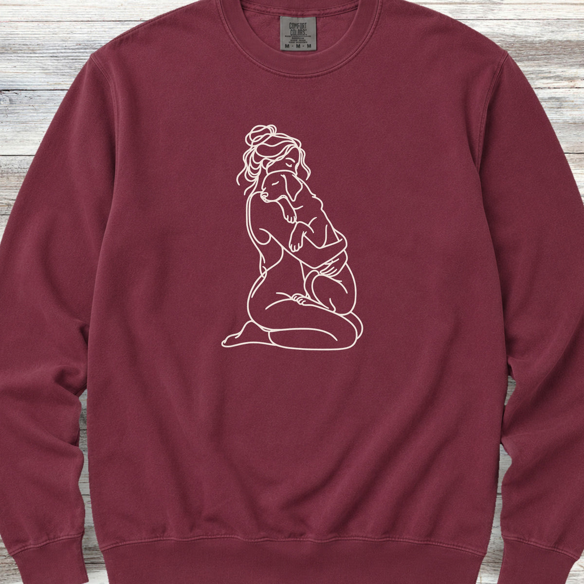 Security Sweatshirt - Crimson