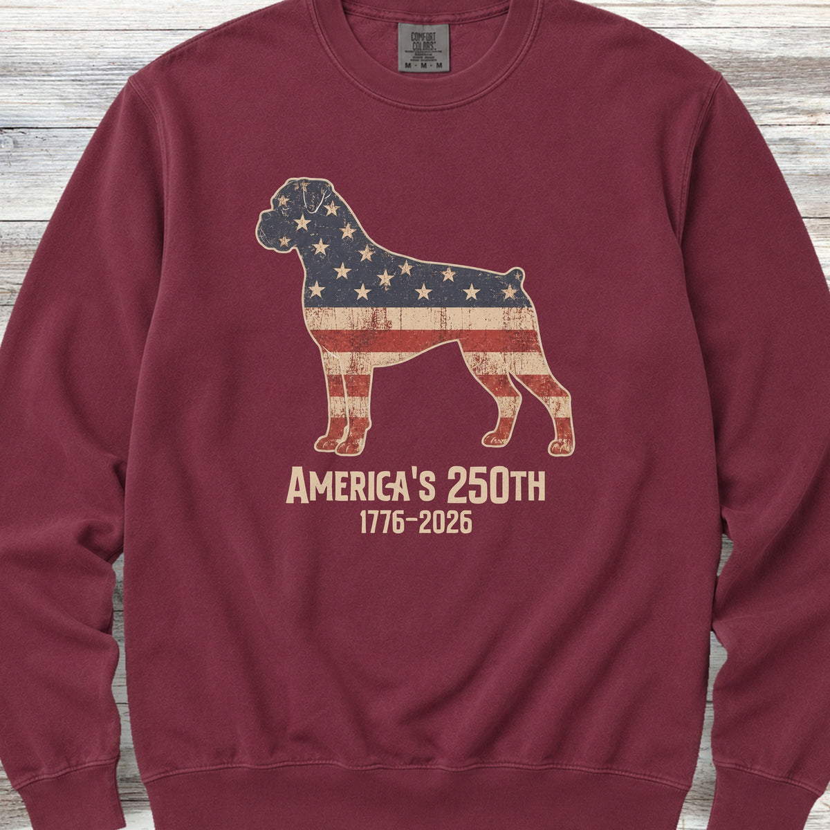 Boxer 250 Sweatshirt - Crimson