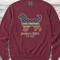 Aussiedoodle 250 Sweatshirt - Crimson