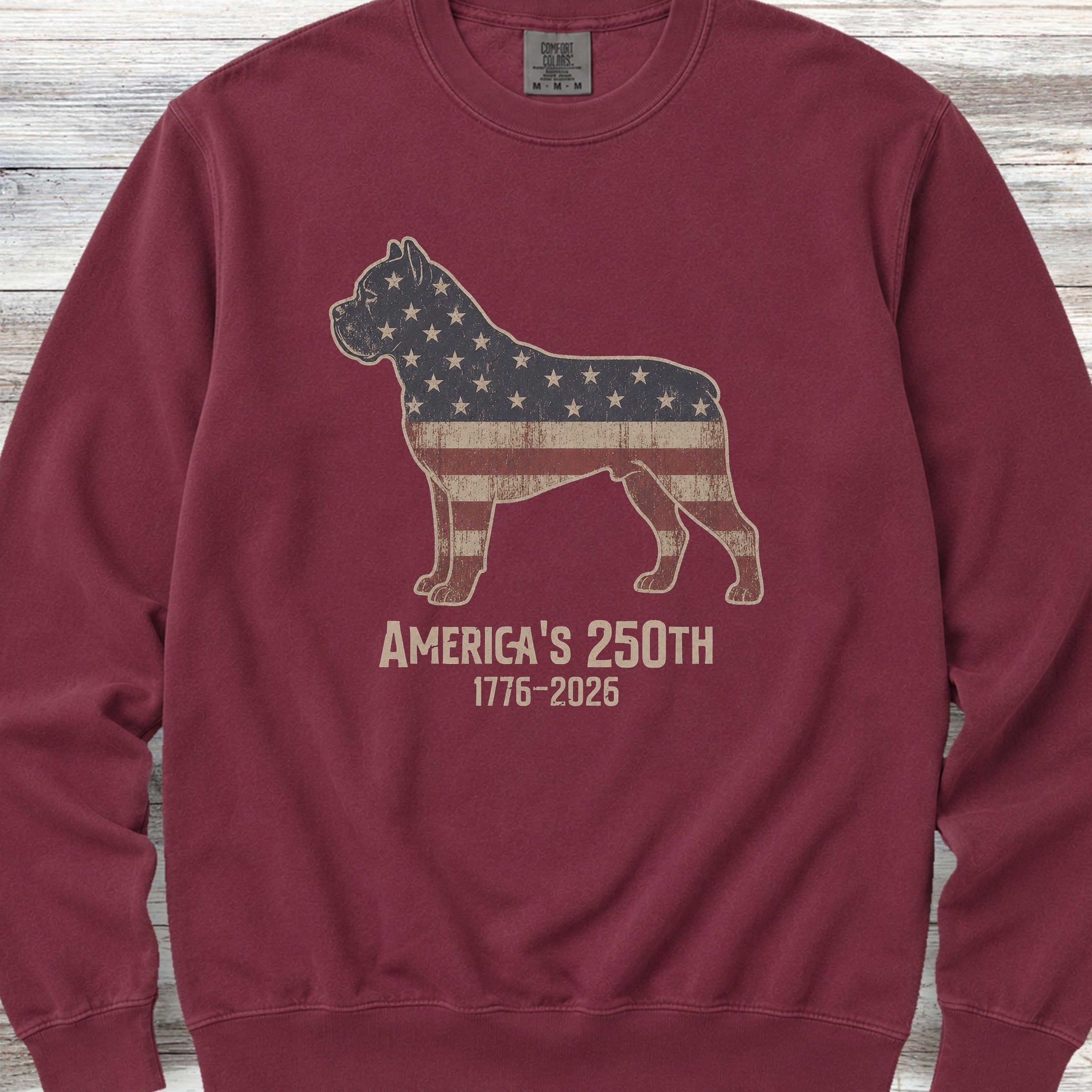 Cane Corso 250 Sweatshirt - Crimson