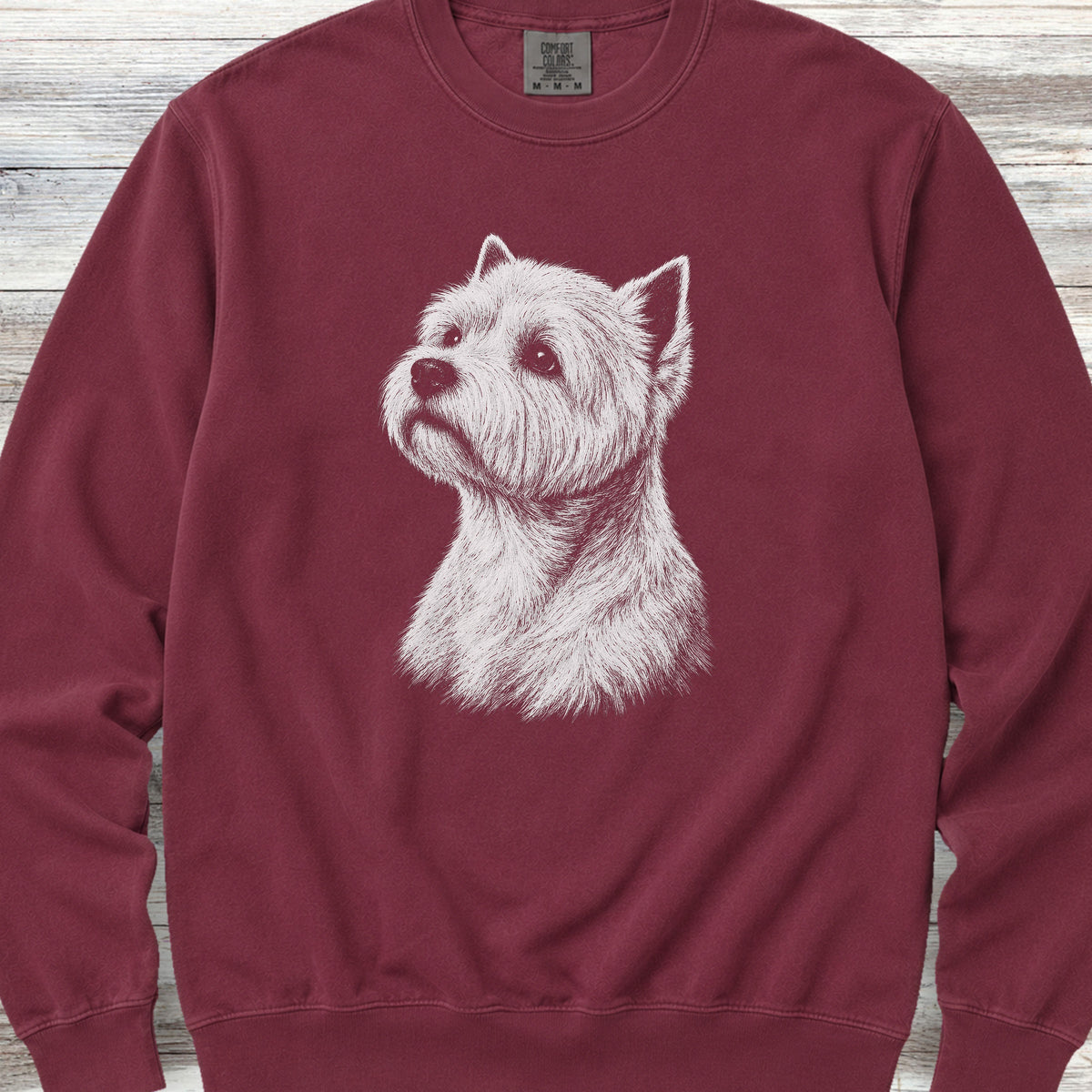 West Highland Loyalty Sweatshirt - Crimson