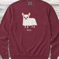 Chihuahua Boo Sweatshirt - Crimson