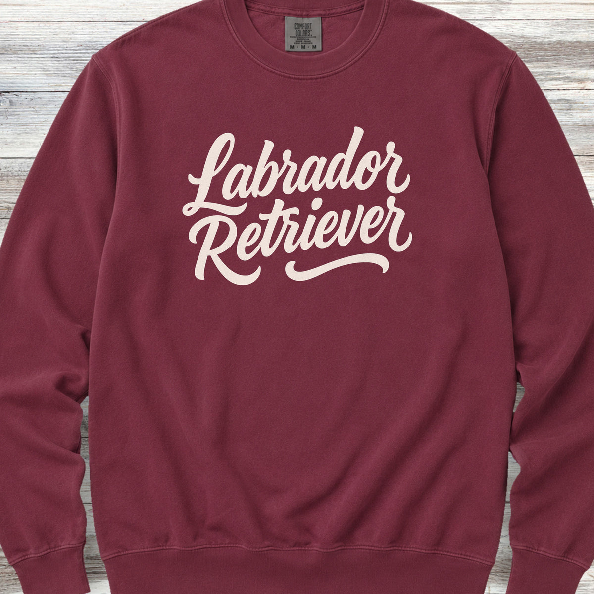 Labrador Retriever Team Sweatshirt - Crimson