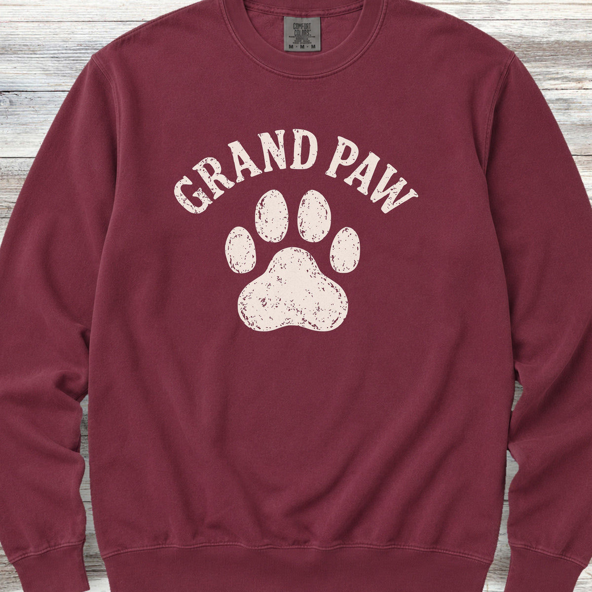 Grand Paw Sweatshirt - Crimson