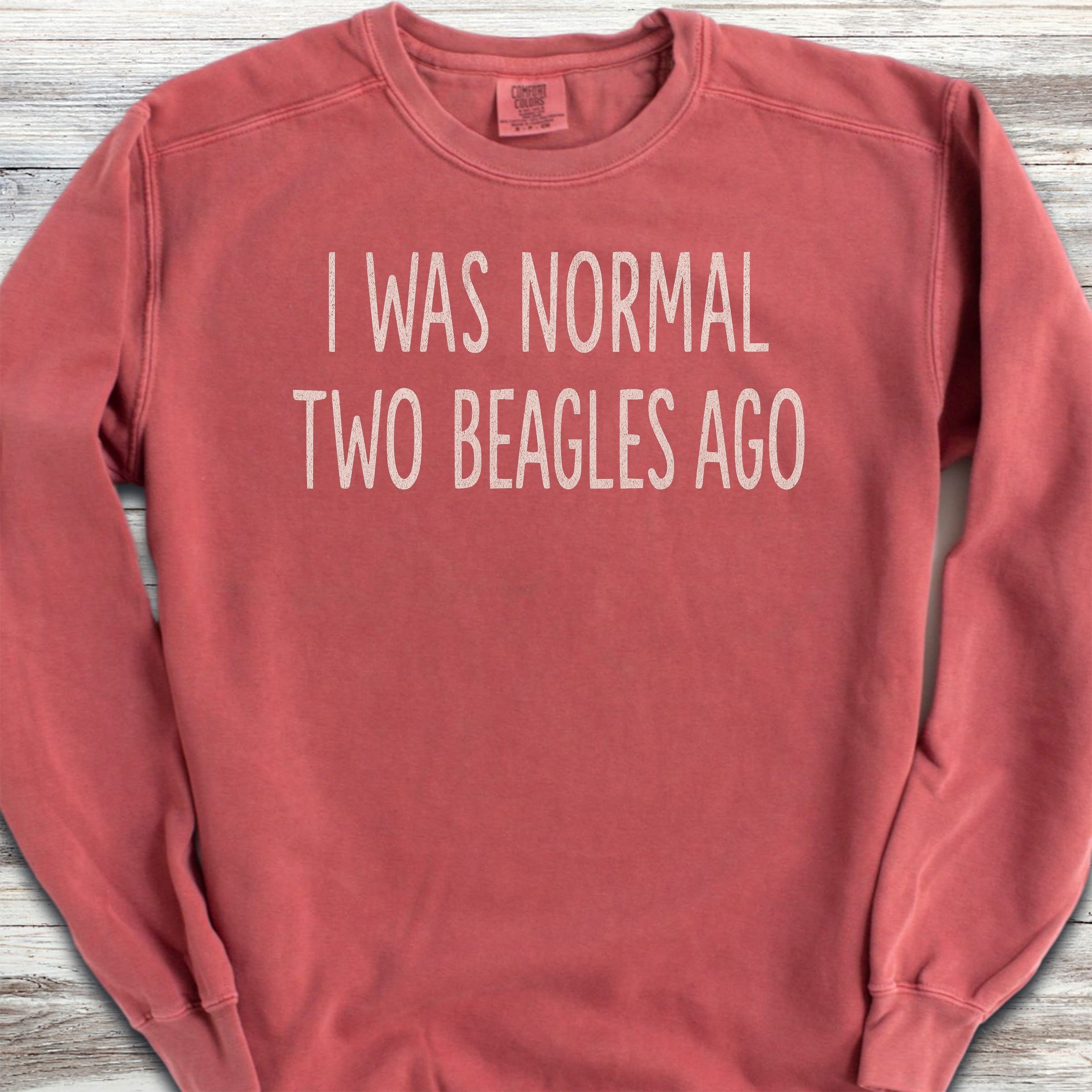 Beagle Normal Sweatshirt - Crimson