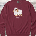 Cockapoo Boo Sweatshirt - Crimson