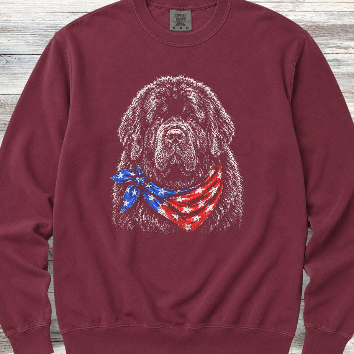 Newfoundland Patriot Sweatshirt - Crimson