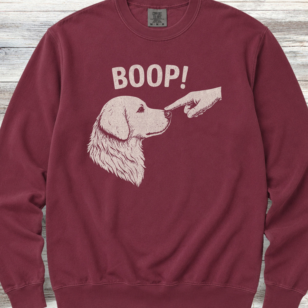 BOOP! Sweatshirt - Crimson