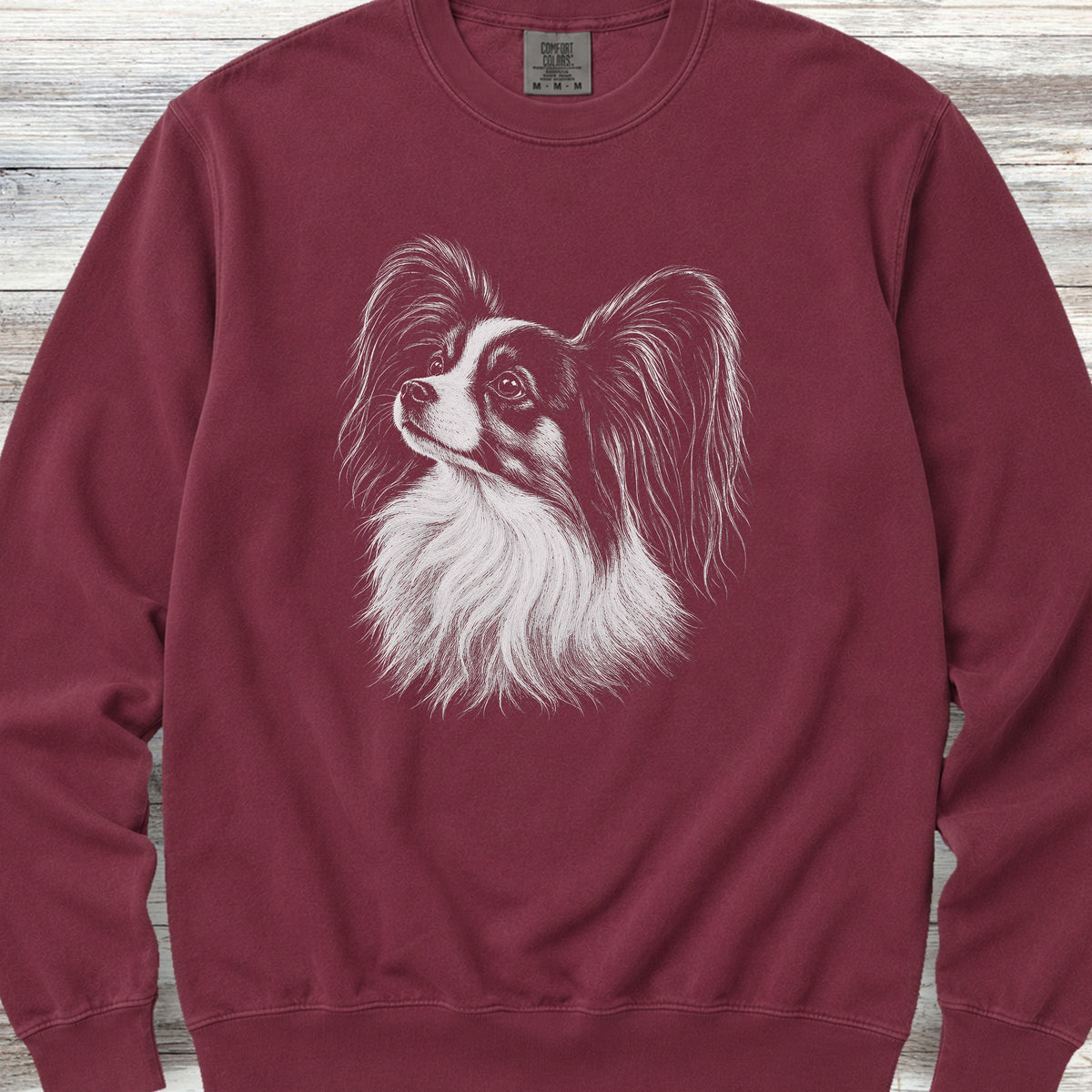 Papillon Loyalty Sweatshirt - Crimson