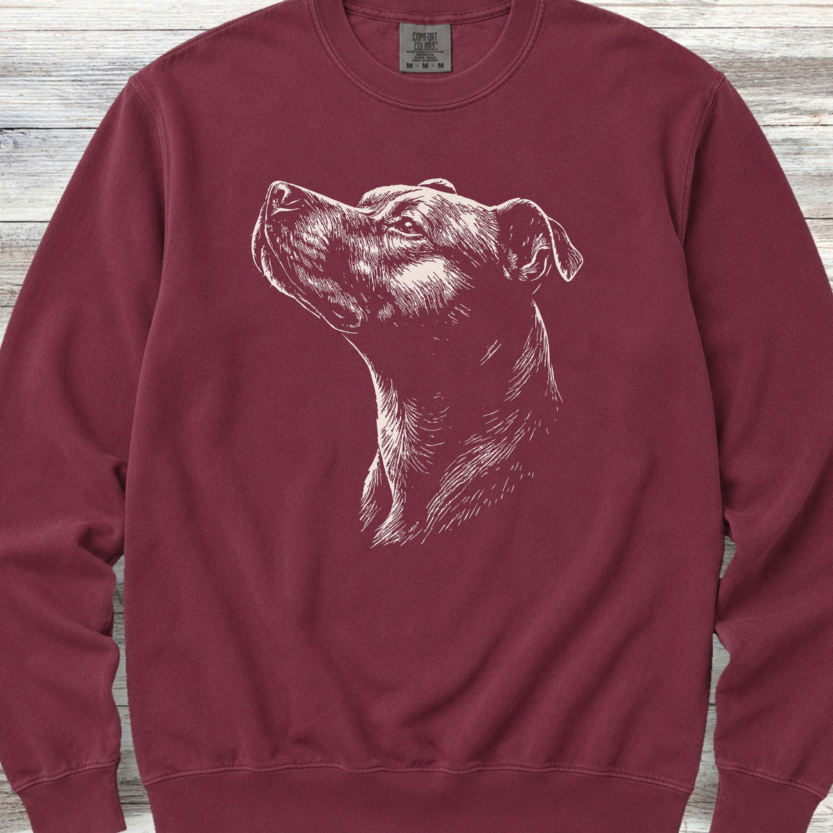 Pit Bull Loyalty Sweatshirt - Crimson