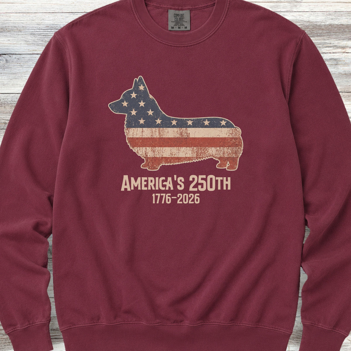 Corgi 250 Sweatshirt - Crimson
