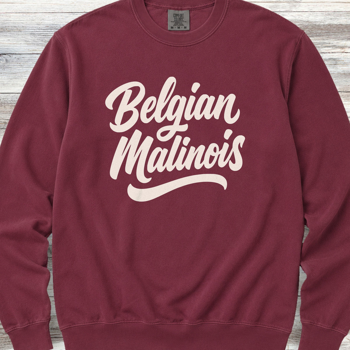 Belgian Malinois Team Sweatshirt - Crimson
