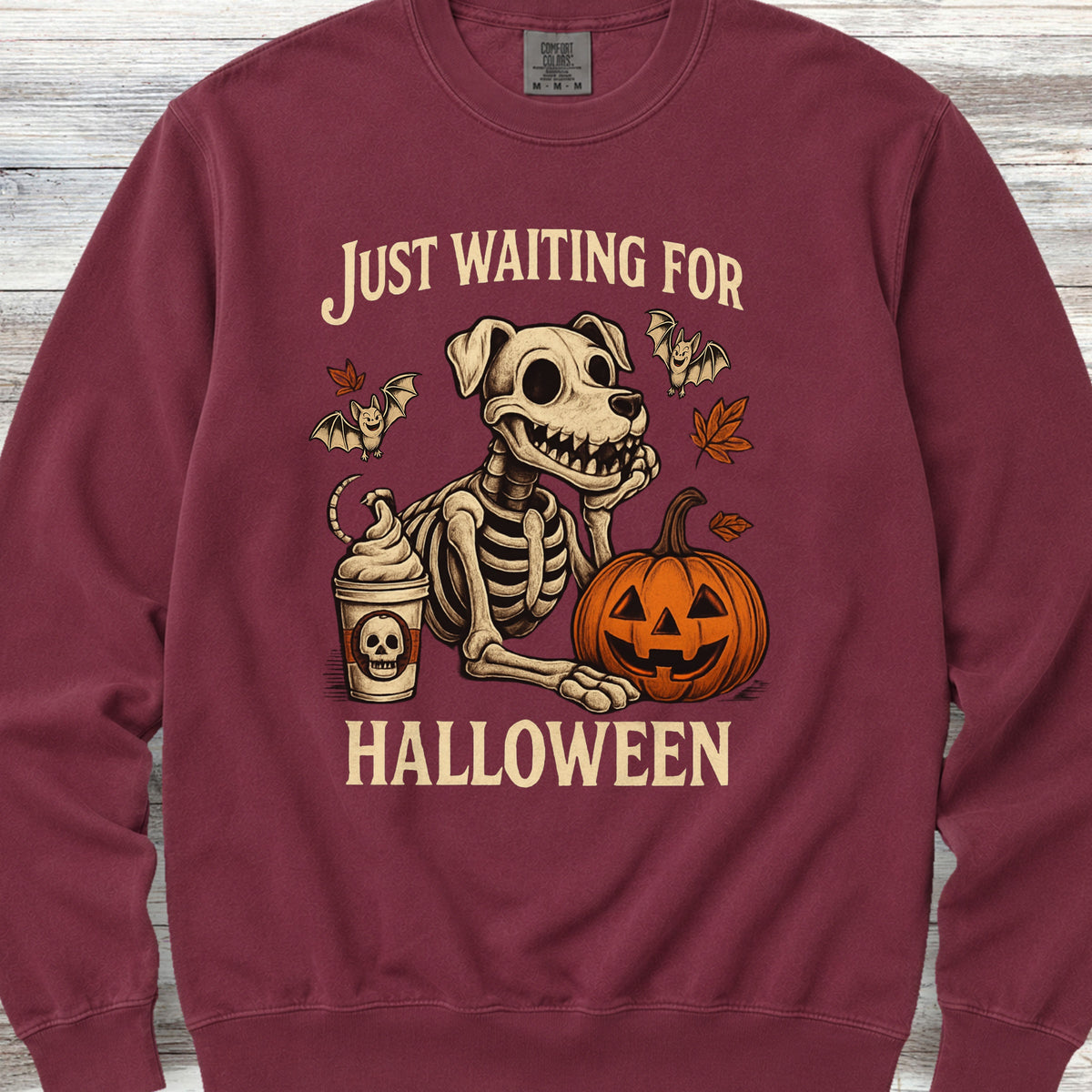 Wait For It Sweatshirt - Crimson