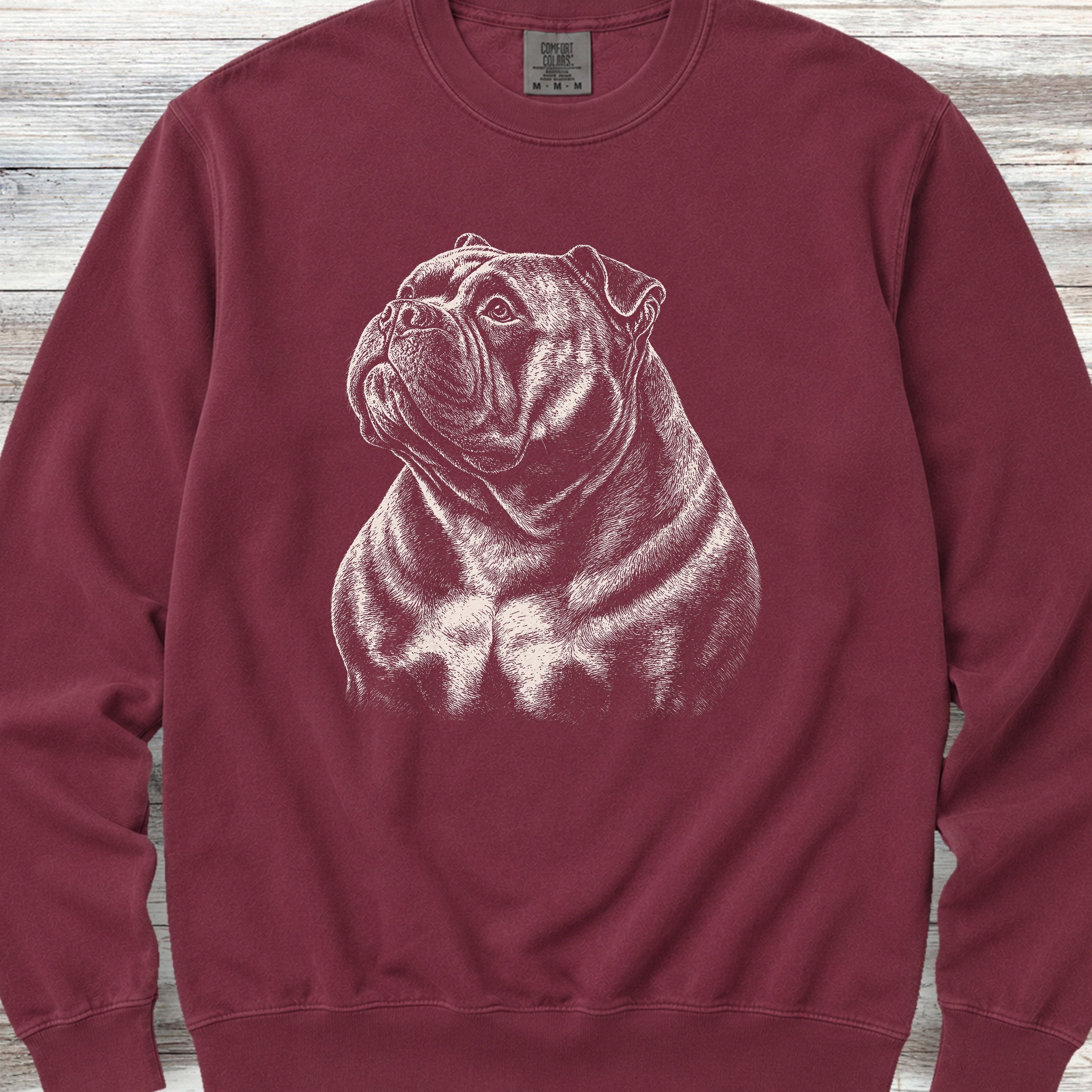 American Bully Loyalty Sweatshirt - Crimson