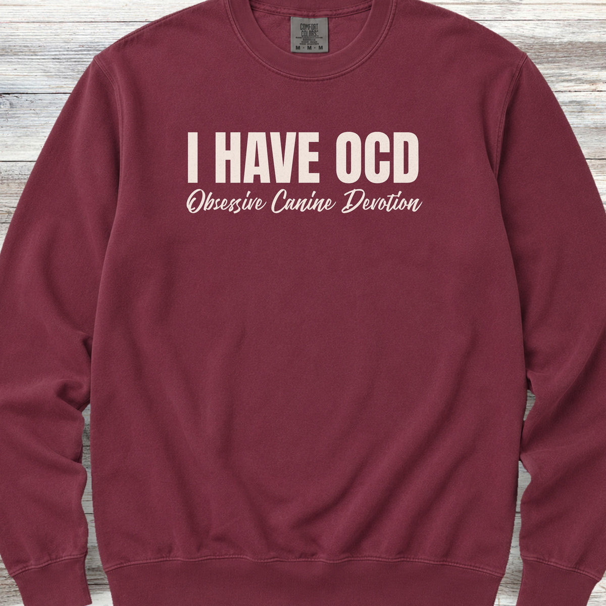 OCD Sweatshirt - Crimson