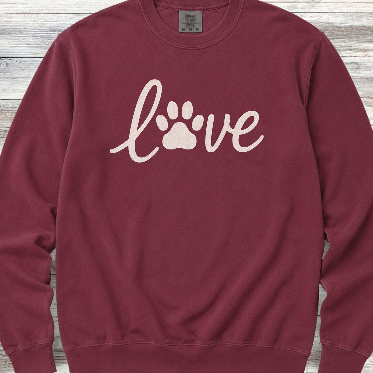 Simply Love Sweatshirt - Crimson
