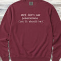 Pomeranian Life Sweatshirt - Crimson