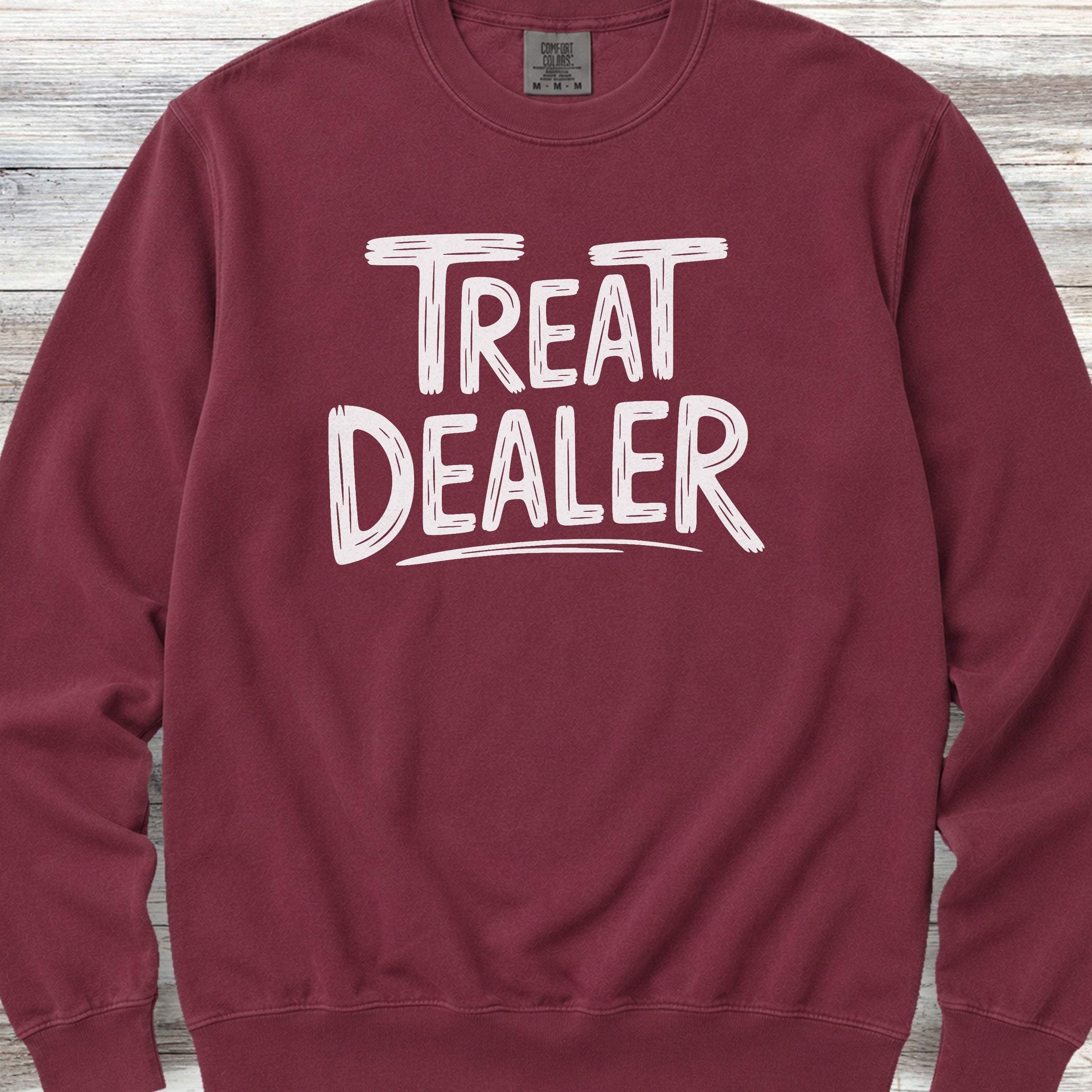 Treat Dealer Sweatshirt - Crimson