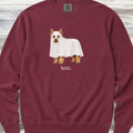 Yorkshire Terrier Boo Sweatshirt - Crimson