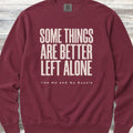 Australian Shepherd Introvert Sweatshirt - Crimson