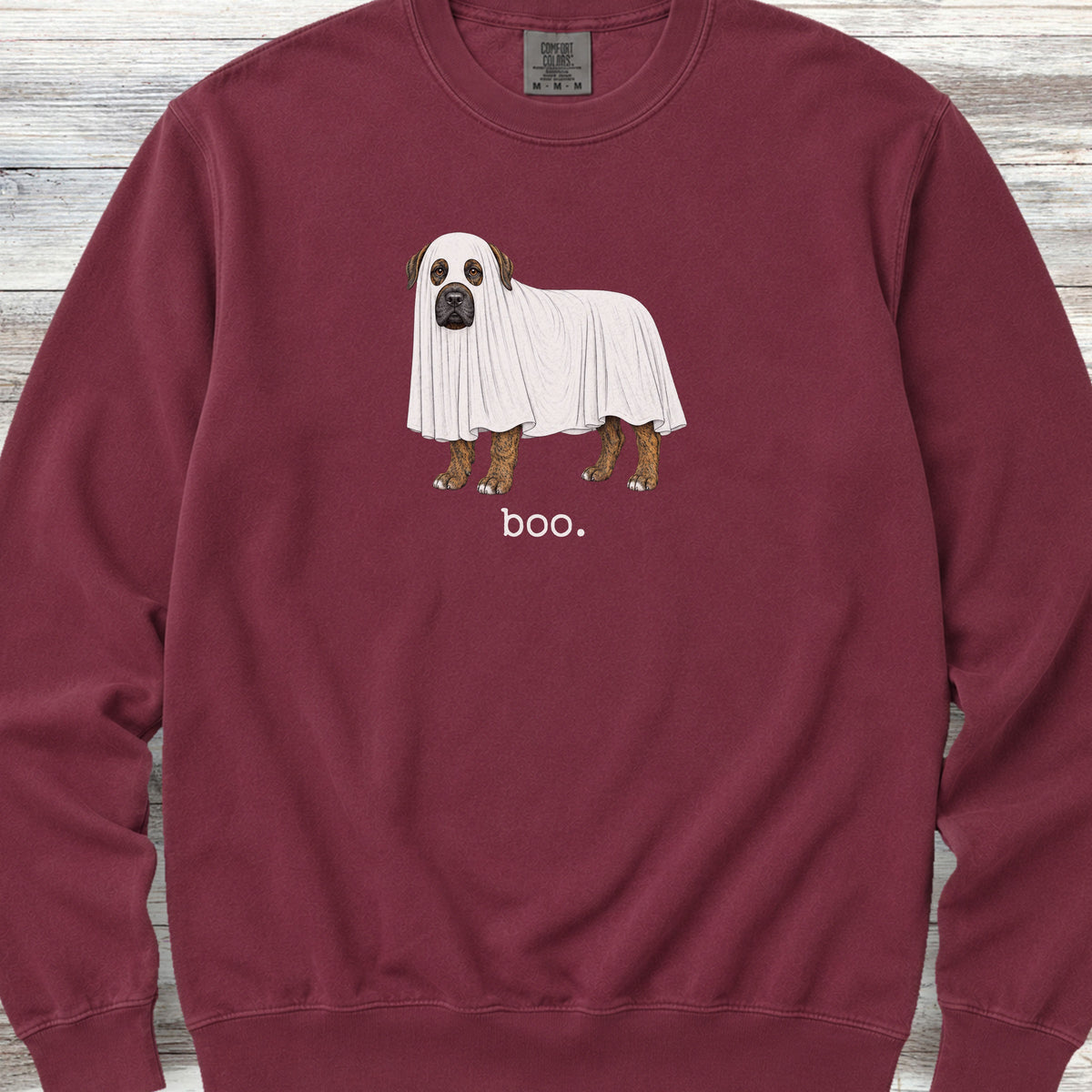 Presa Canario Boo Sweatshirt - Crimson