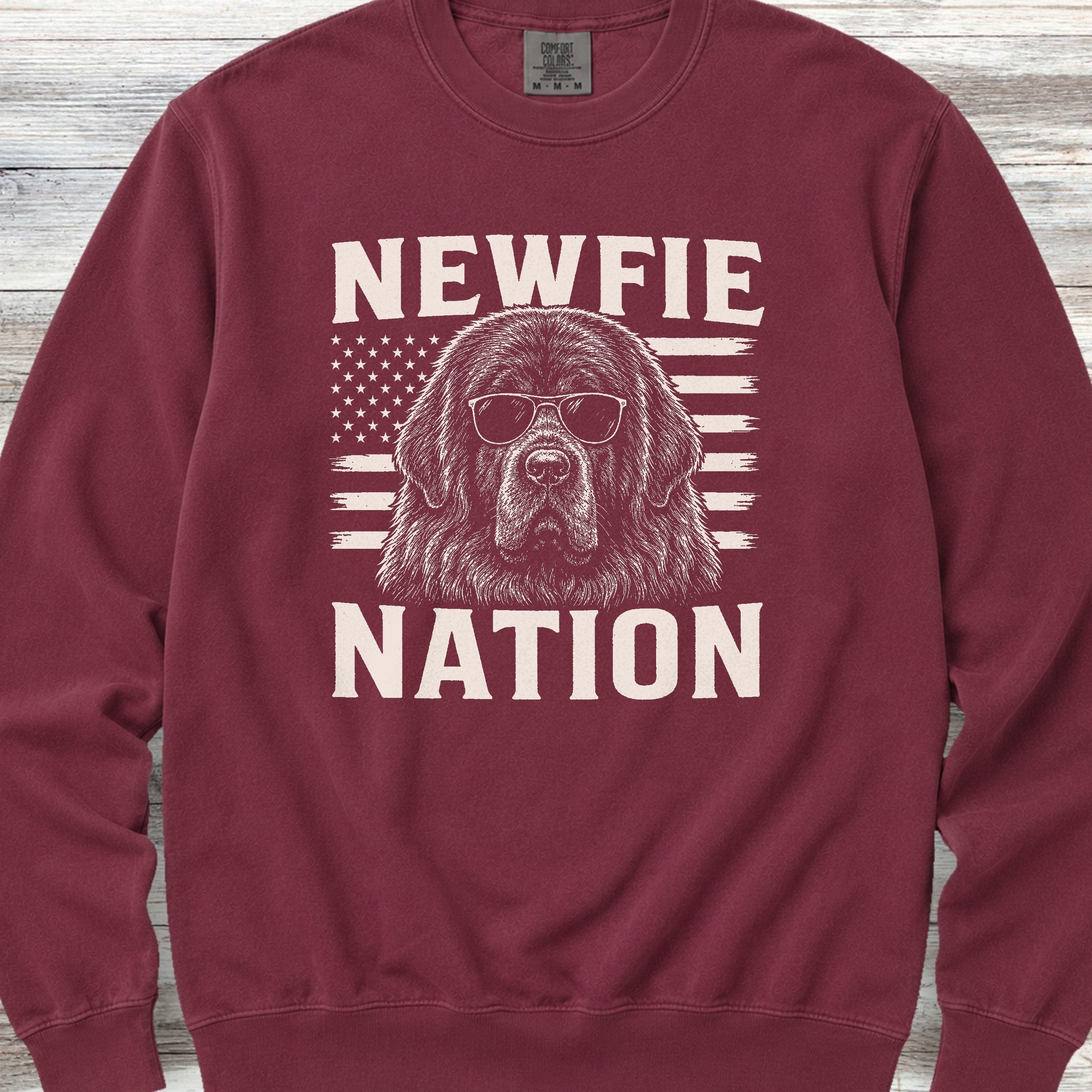 Newfoundland Nation Sweatshirt - Crimson