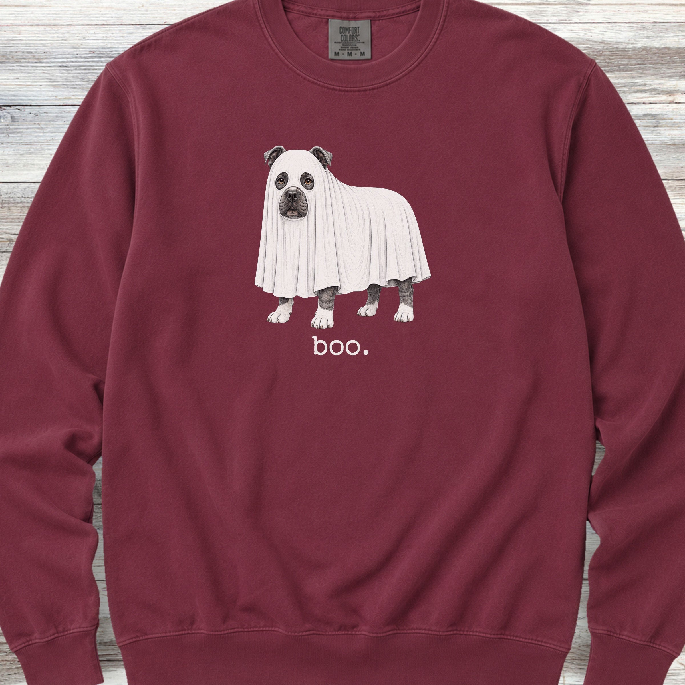 American Bully Boo Sweatshirt - Crimson