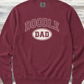 Doodle Dad Sweatshirt - Crimson