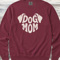 Dog Mom Ears Sweatshirt - Crimson