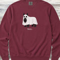 Scottish Terrier Boo Sweatshirt - Crimson