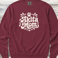 Akita Groovy Mom Sweatshirt - Crimson