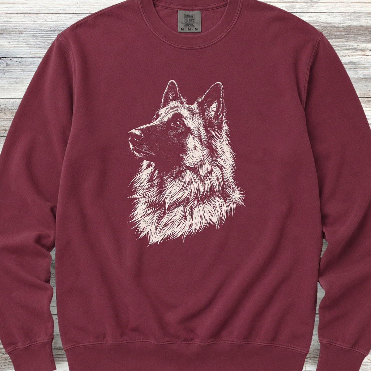 Belgian Tervuren Loyalty Sweatshirt - Crimson