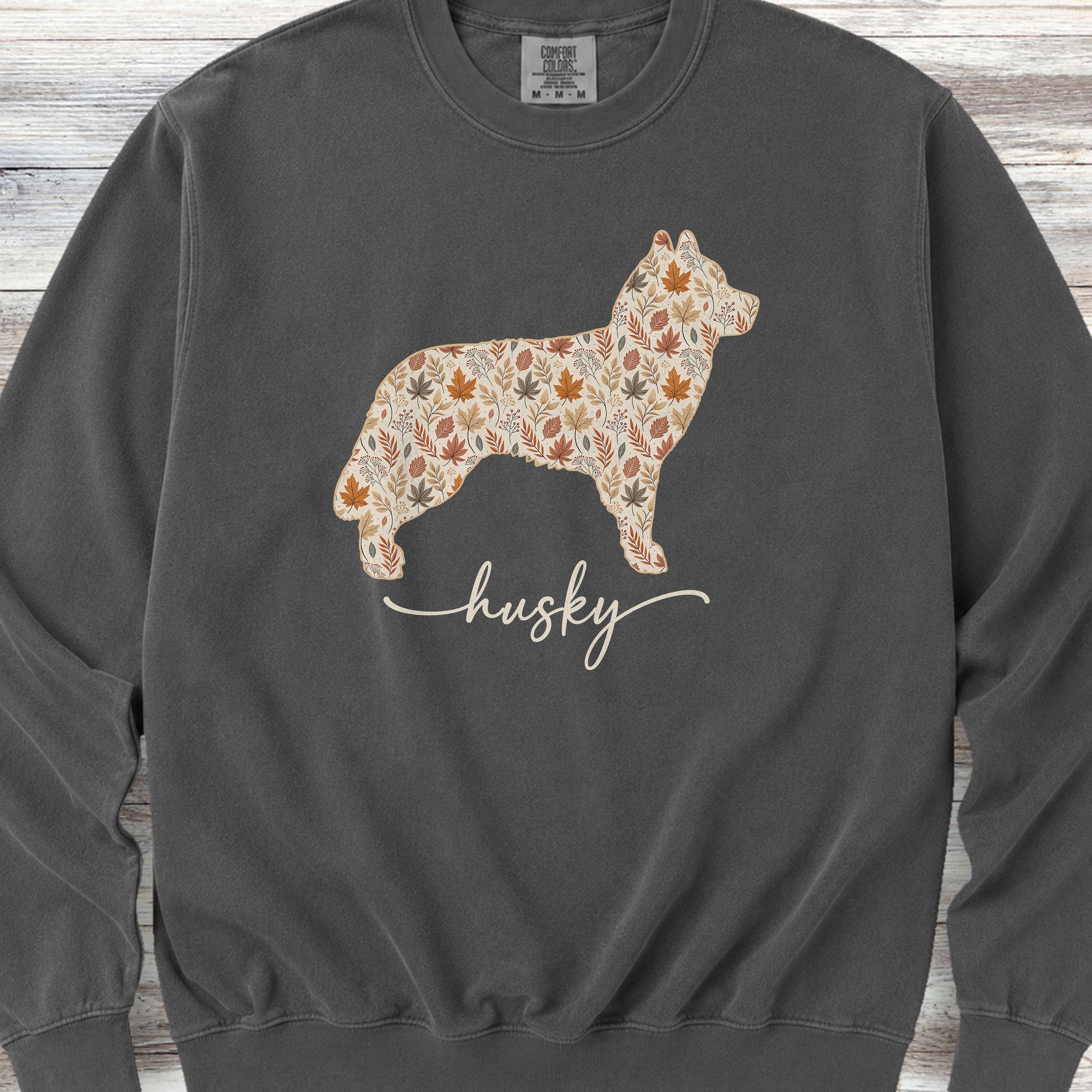 Husky Fall Sweatshirt - Pepper