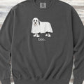 Bearded Collie Boo Sweatshirt - Pepper