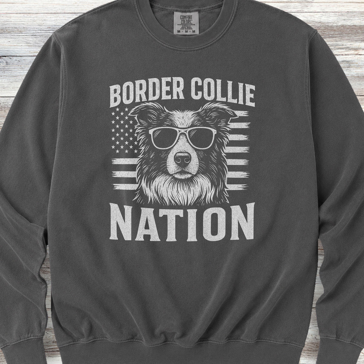 Border Collie Nation Sweatshirt - Pepper