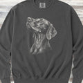 Weimaraner Loyalty Sweatshirt - Pepper