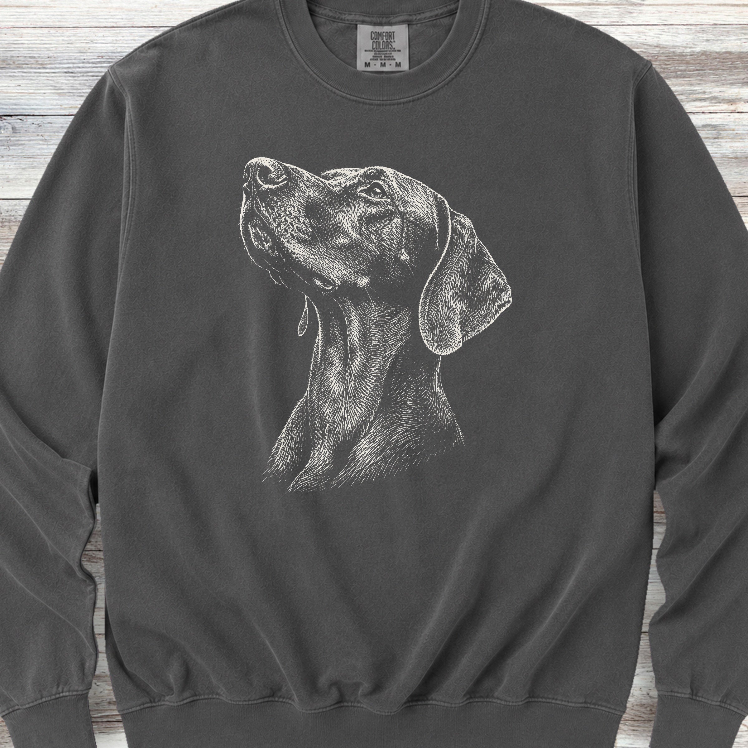 Weimaraner Loyalty Sweatshirt - Pepper