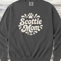 Scottish Terrier Groovy Mom Sweatshirt - Pepper