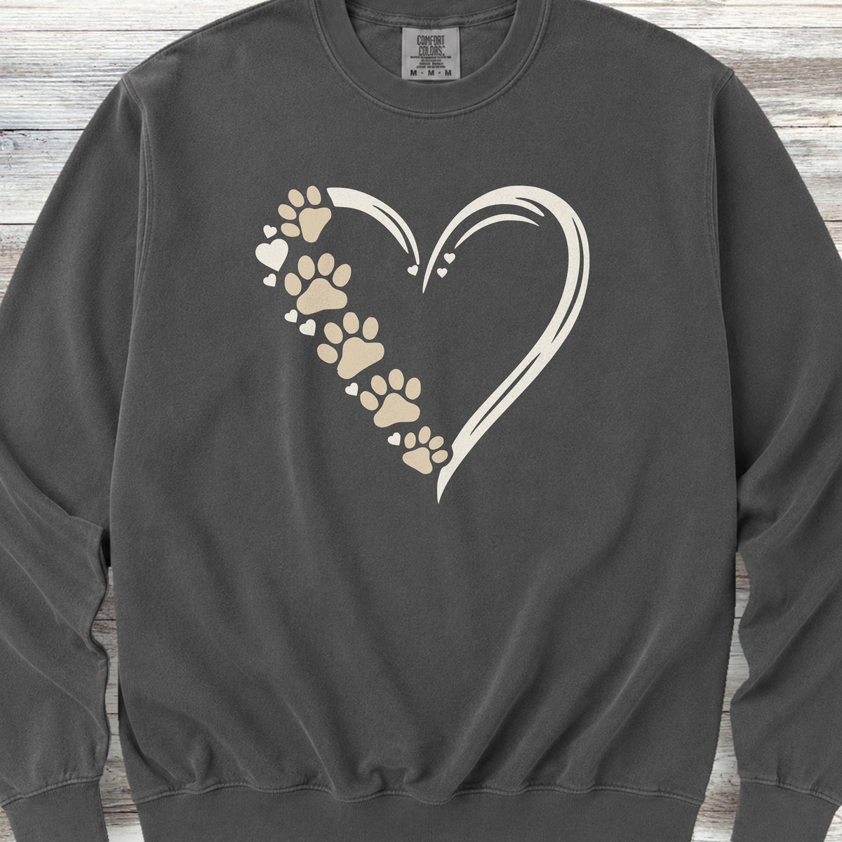 Loyal Heart Sweatshirt - Pepper